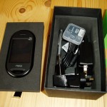 OpenMoko - the contents of the box OpenMoko Contents, once the FreeRunner is lifted